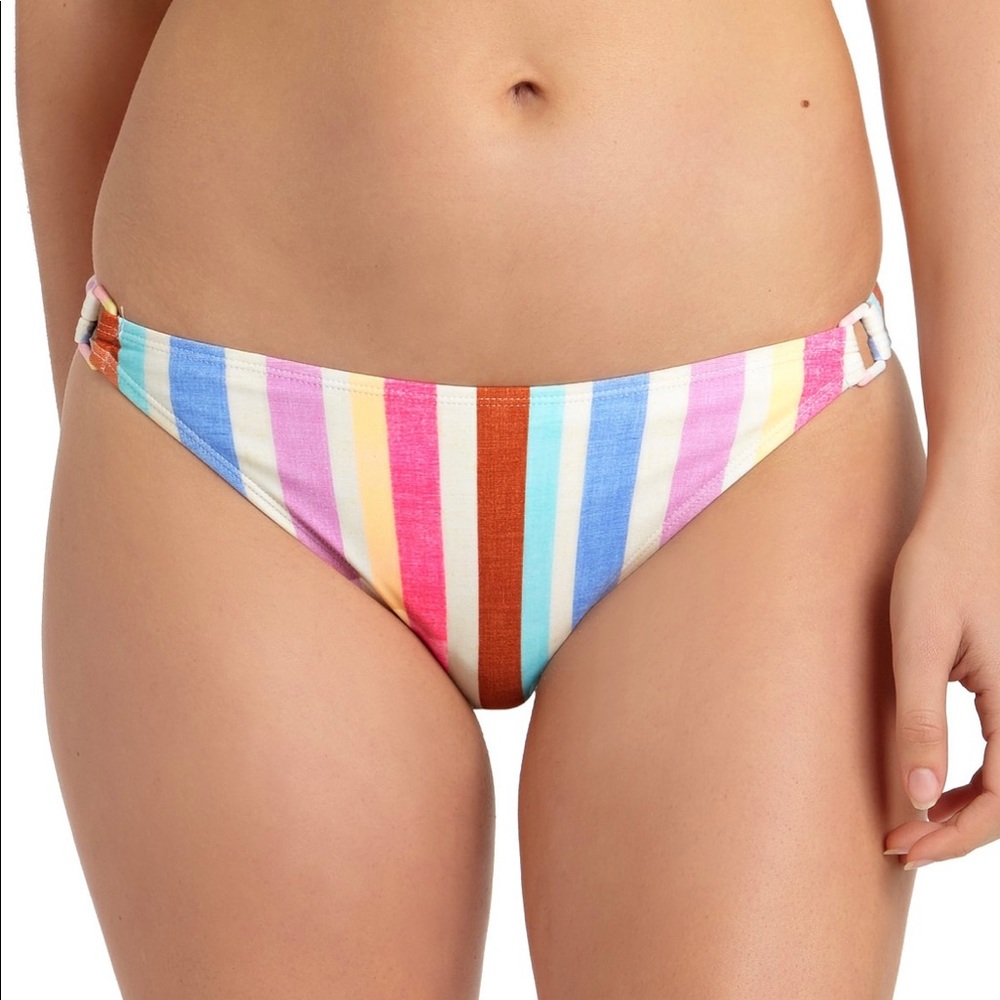 MULTI Juniors' Ring Hipster Bikini Swim Bottom